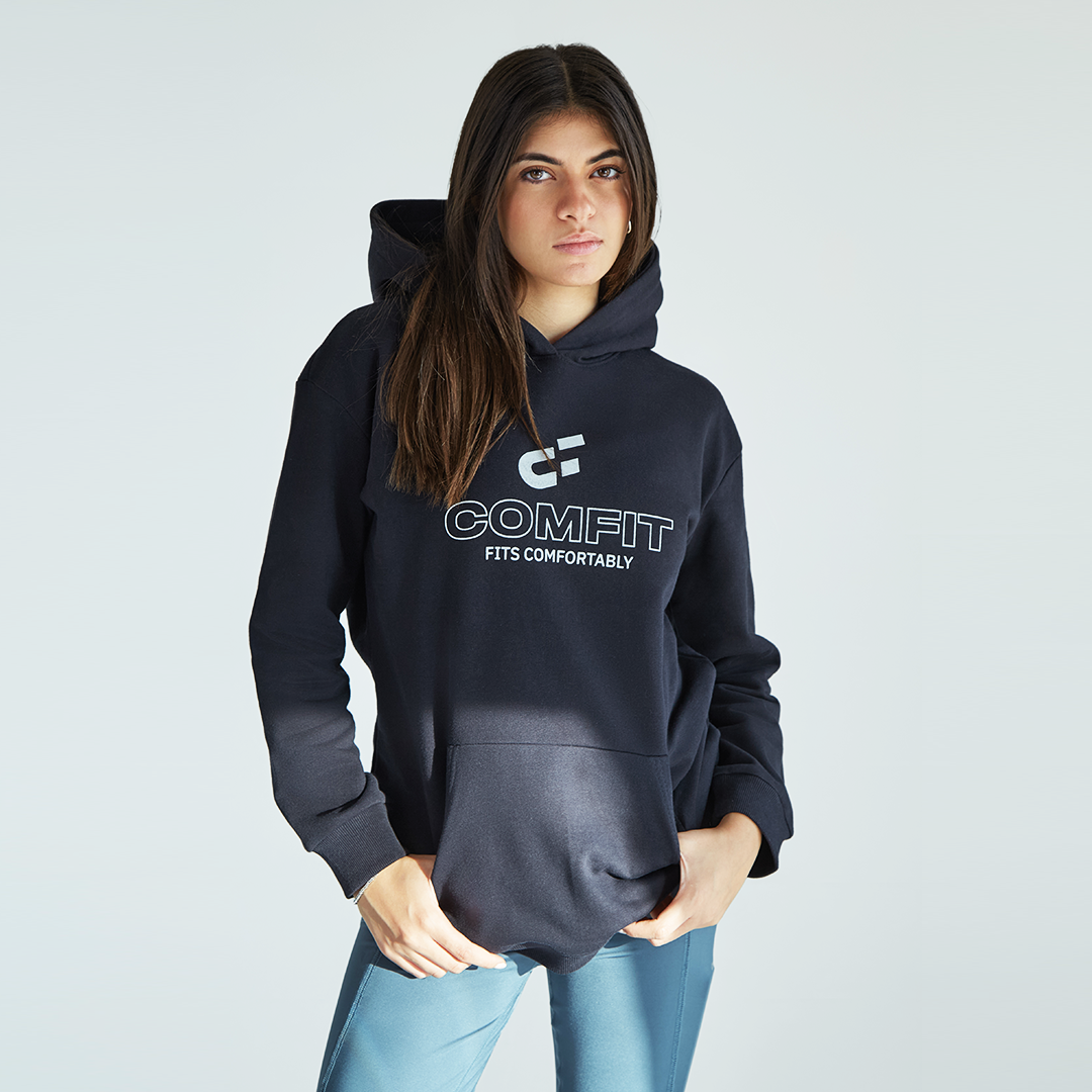 Female black hoodie hotsell