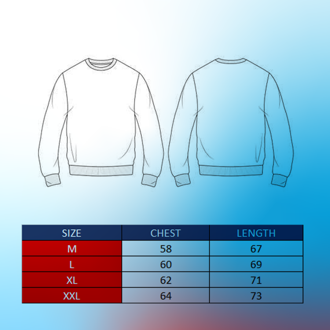 OVER SIZED FEMALE COMFIT SWEATSHIRT