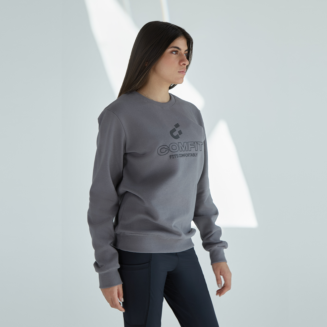 OVER SIZED FEMALE COMFIT SWEATSHIRT