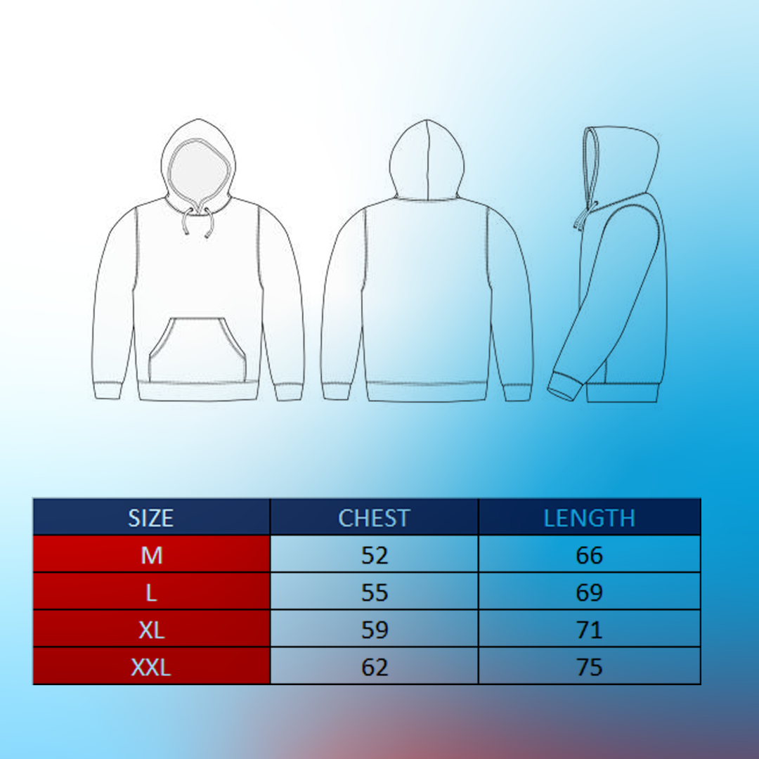FEMALE OVER SIZED BLACK HOODIE
