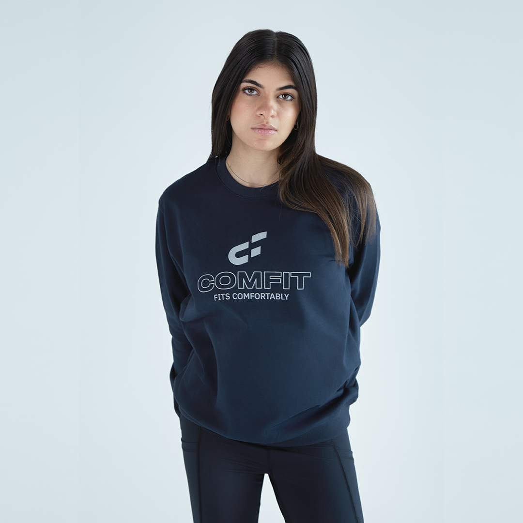 OVER SIZED FEMALE COMFIT SWEATSHIRT