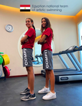 Female Sports Short full logo