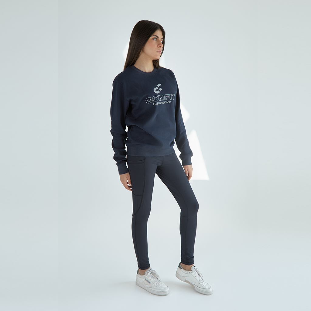 OVER SIZED FEMALE COMFIT SWEATSHIRT