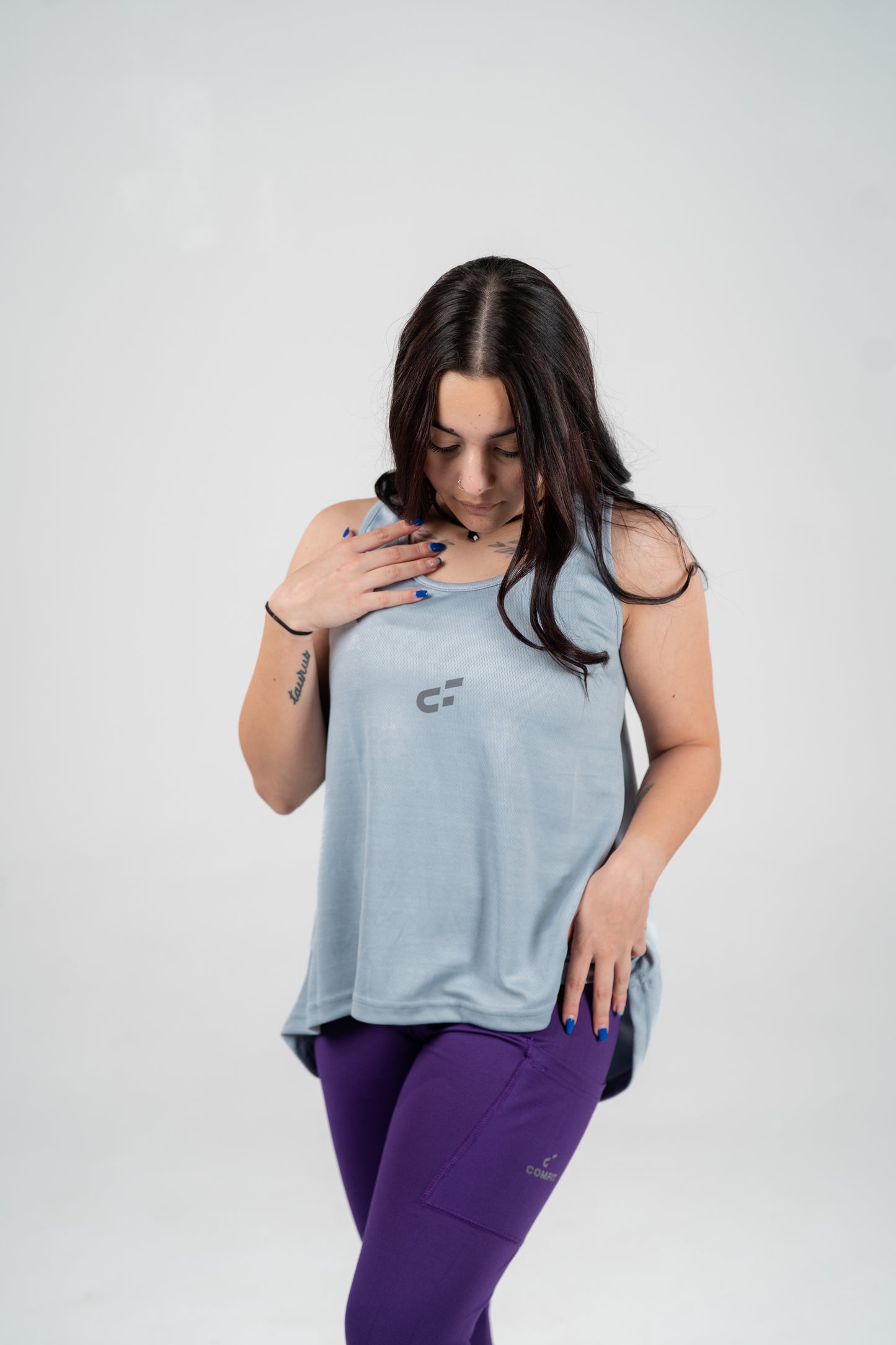 Tank Top back logo