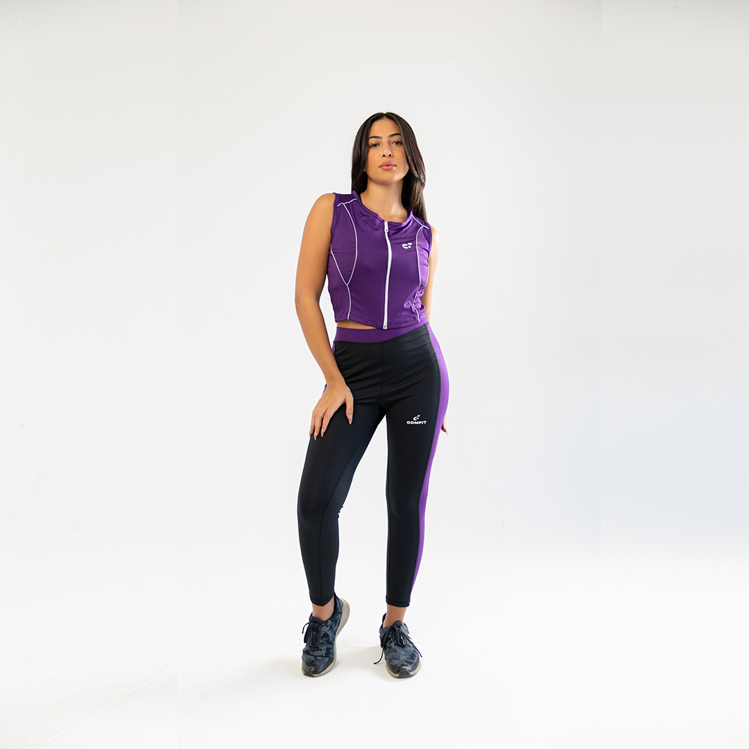 Zipped Tank Top