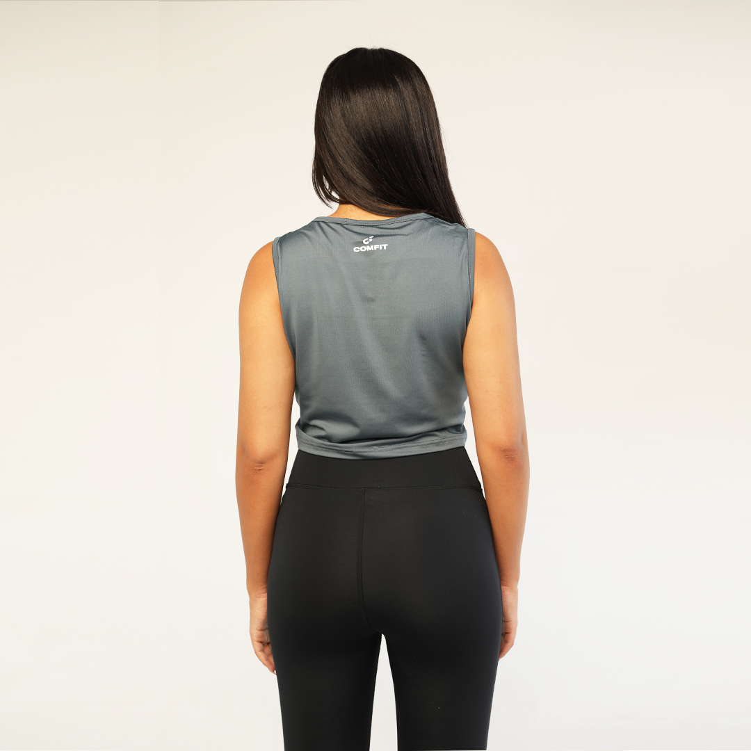 Zipped Tank Top